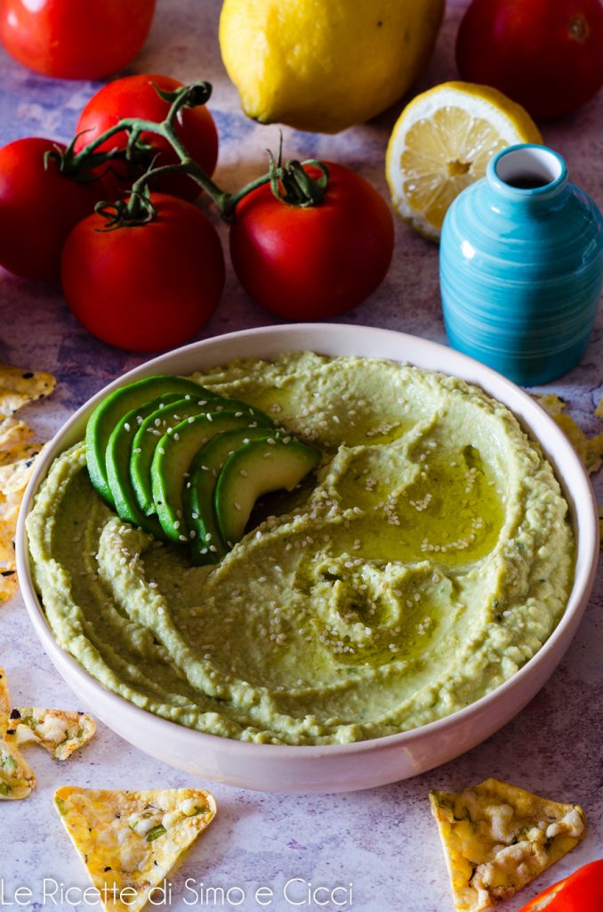Hummus de aguacate