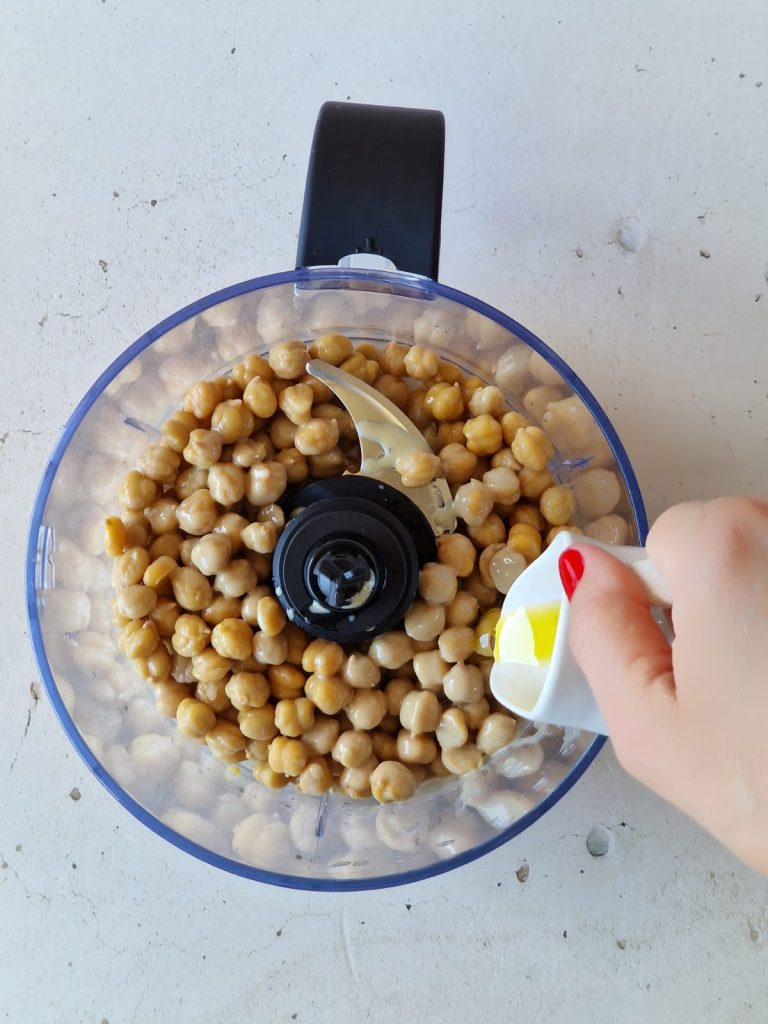 Hummus de garbanzos