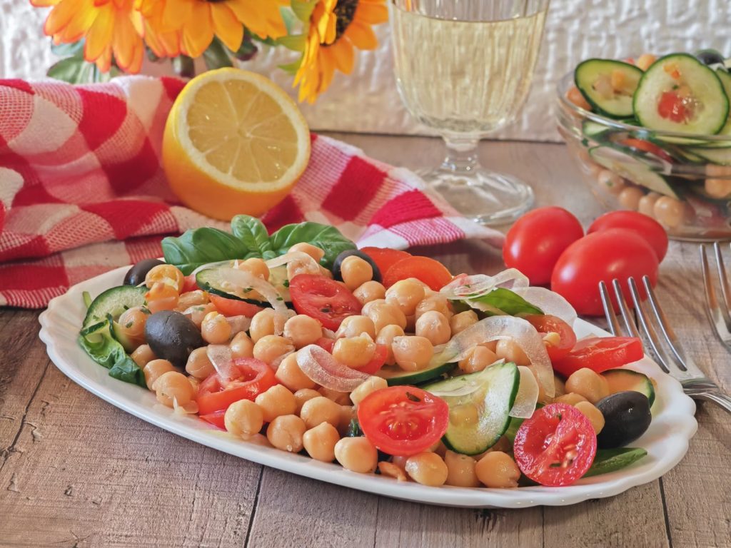 Ensalada de garbanzos