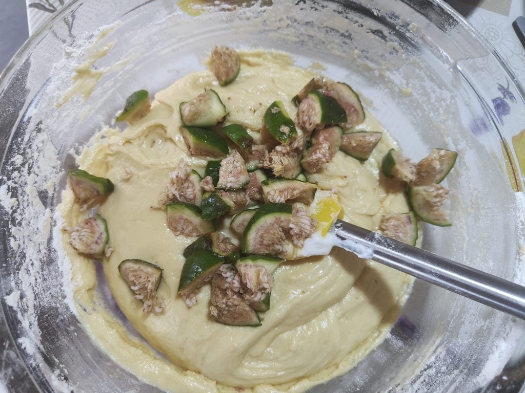 Tarta de yogur y higos