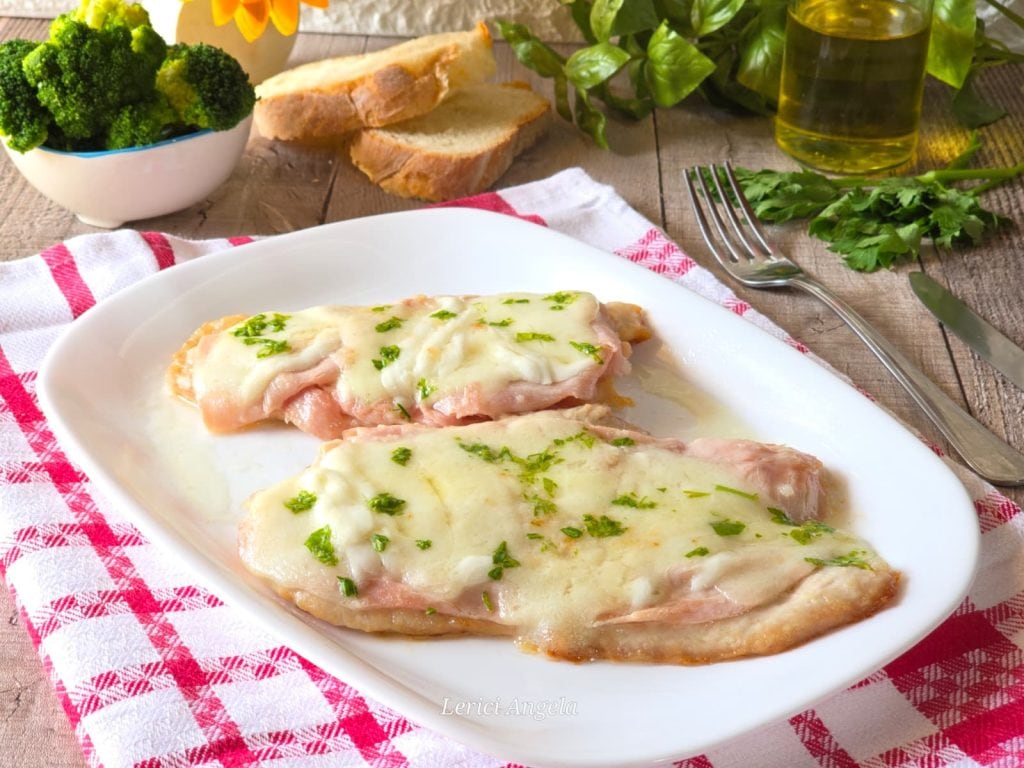 Pechuga de pollo a la Valdostana