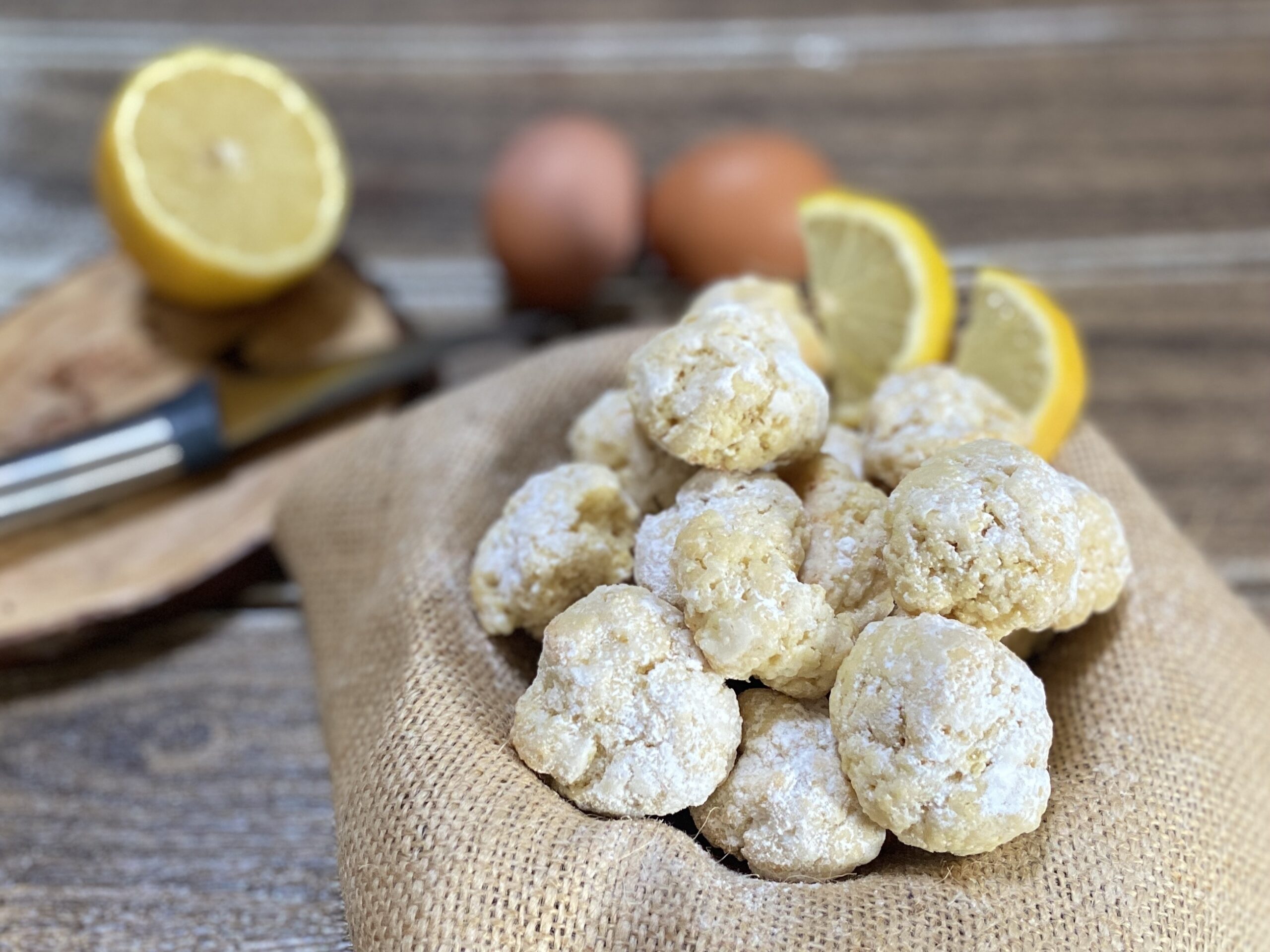 Galletas blandas de limón