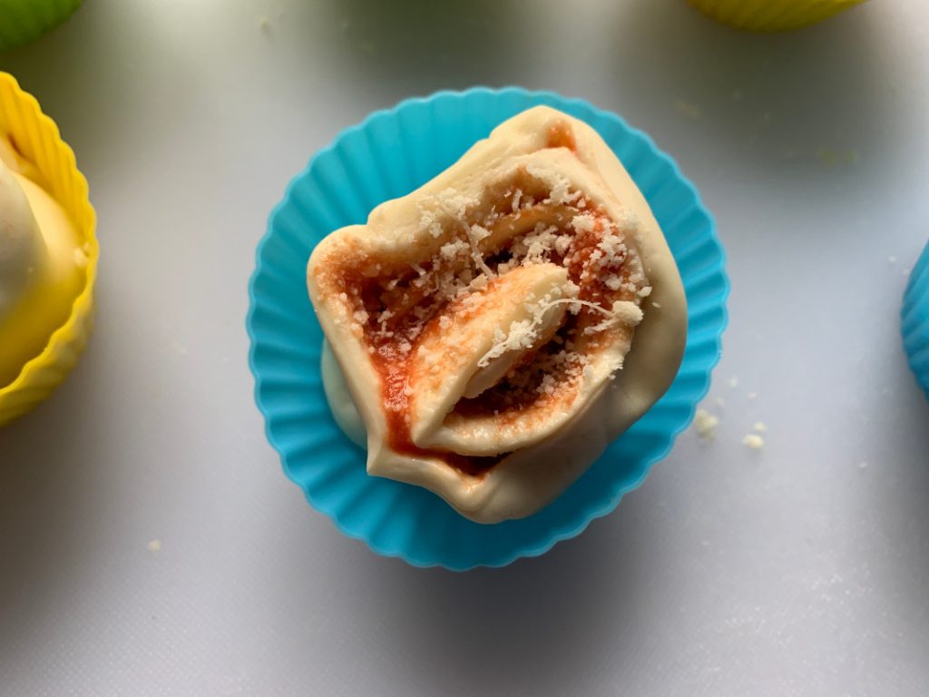 MUFFIN A LA PIZZAIOLA EN FREIDORA DE AIRE7