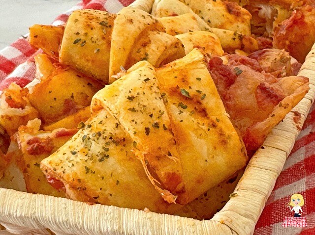 CRUASANES SALADOS sabor PIZZA