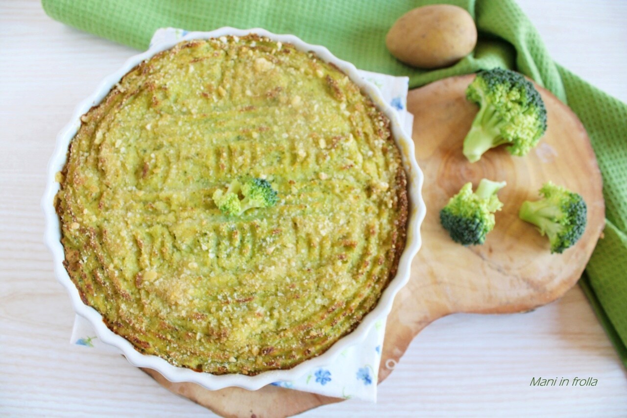 Pastel de Brócoli y Patatas