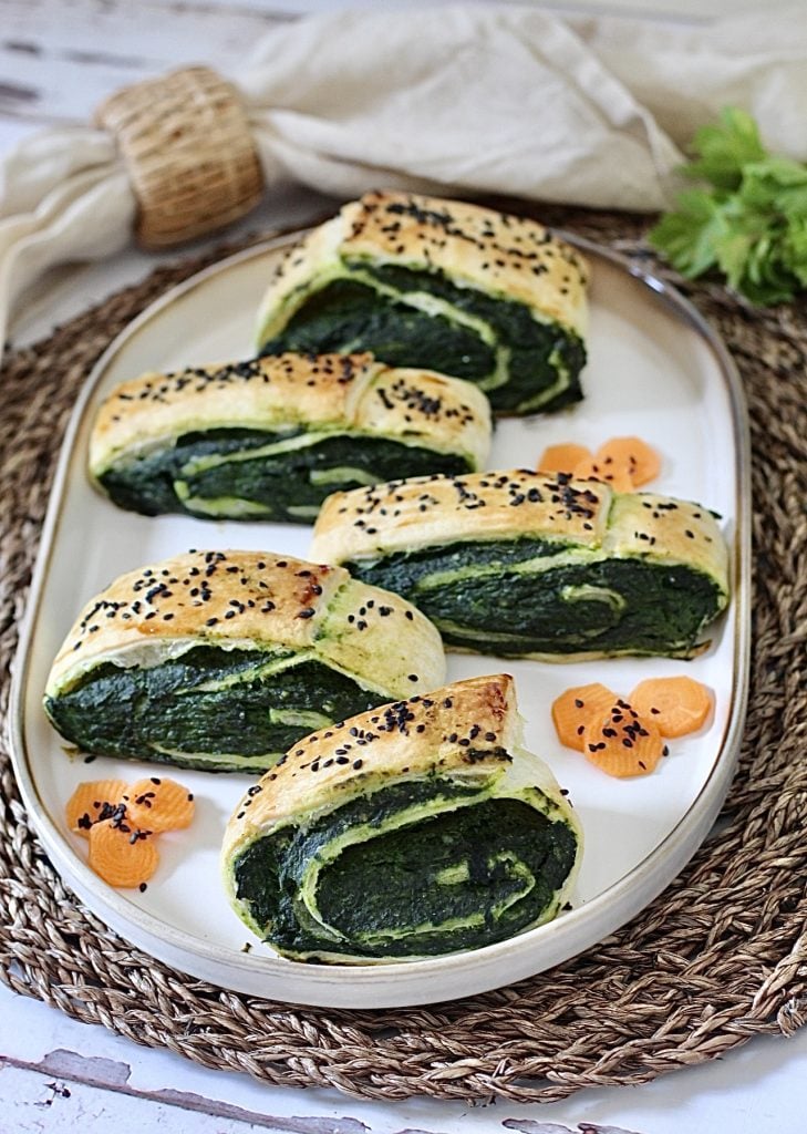 Rollo de espinacas y borraja