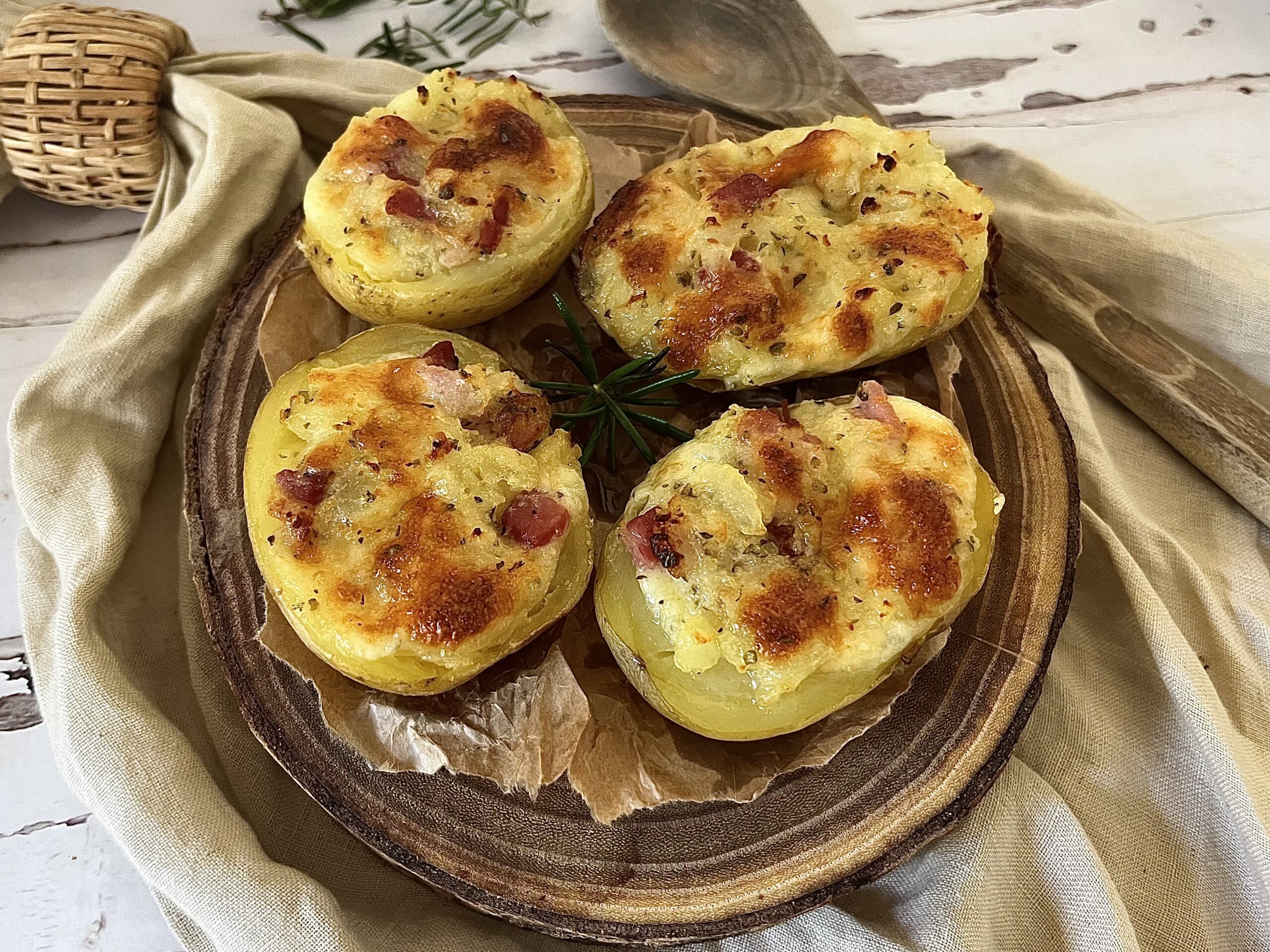Patatas rellenas súper apetitosas
