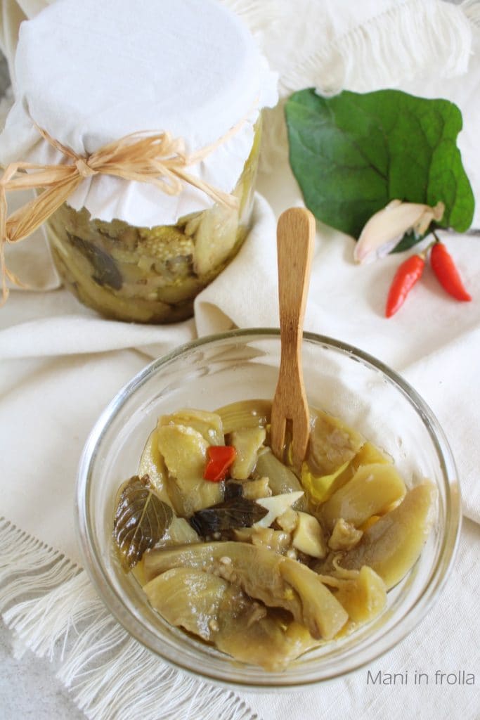 Receta de Berenjenas en Aceite