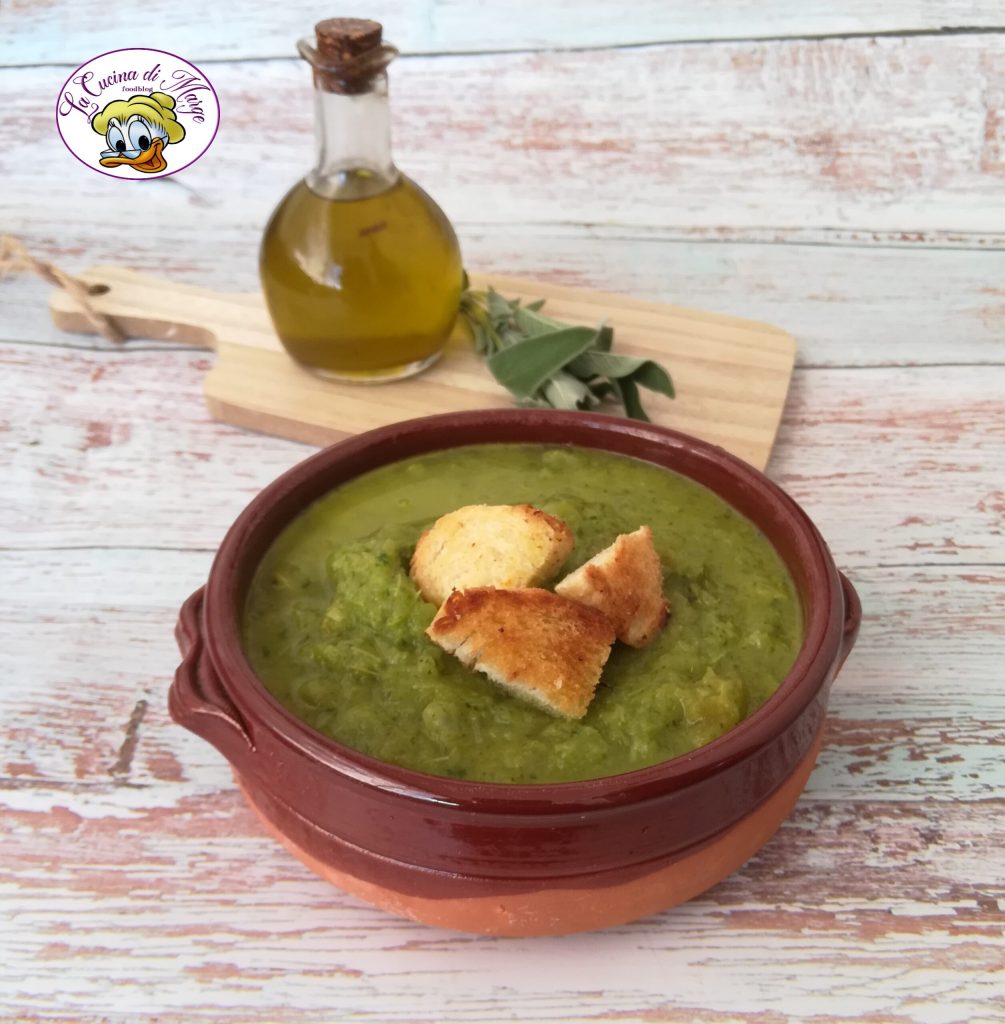 CREMA CON NABIZAS Y CALABAZA