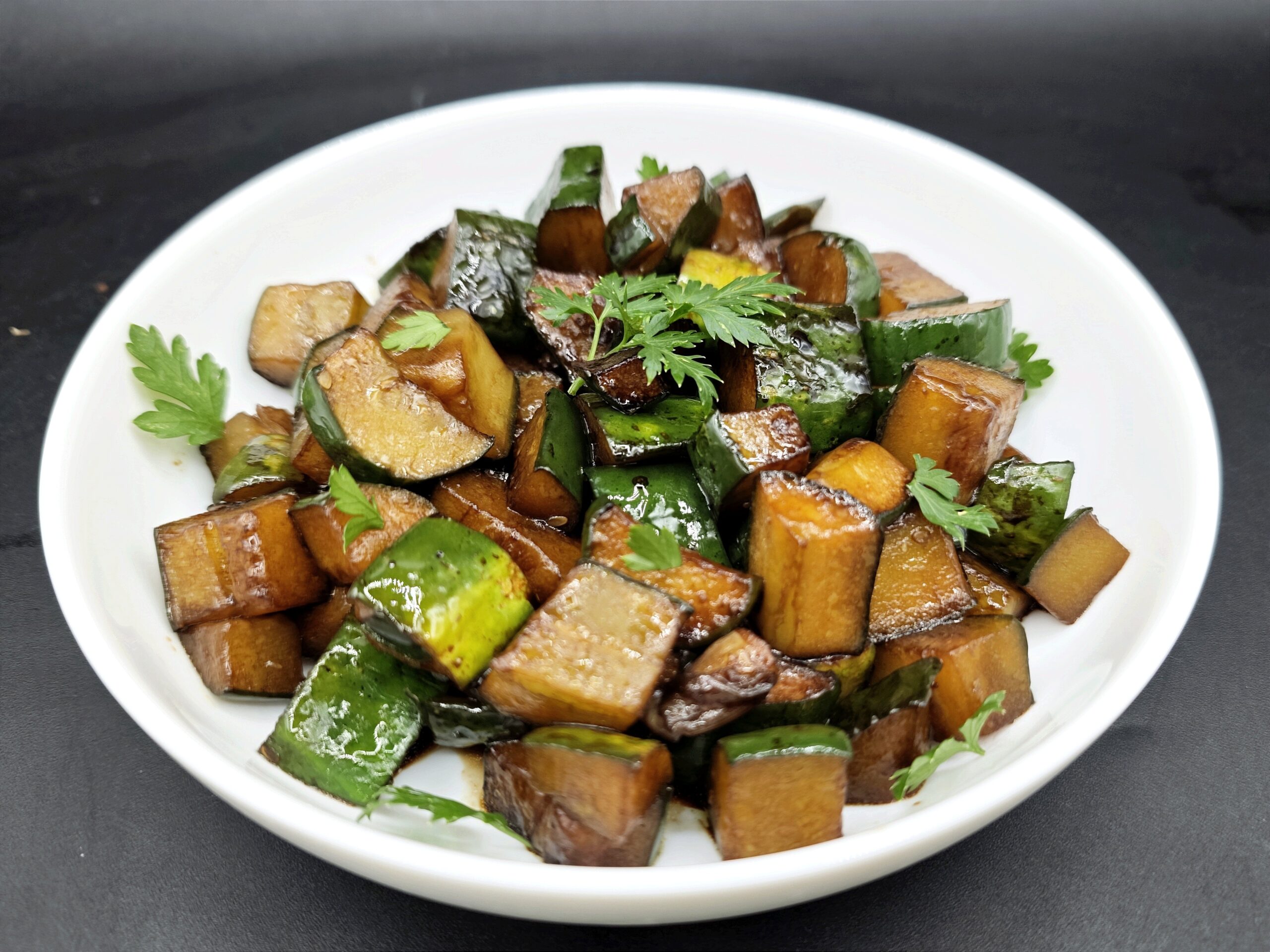 Pepinos con salsa de soja