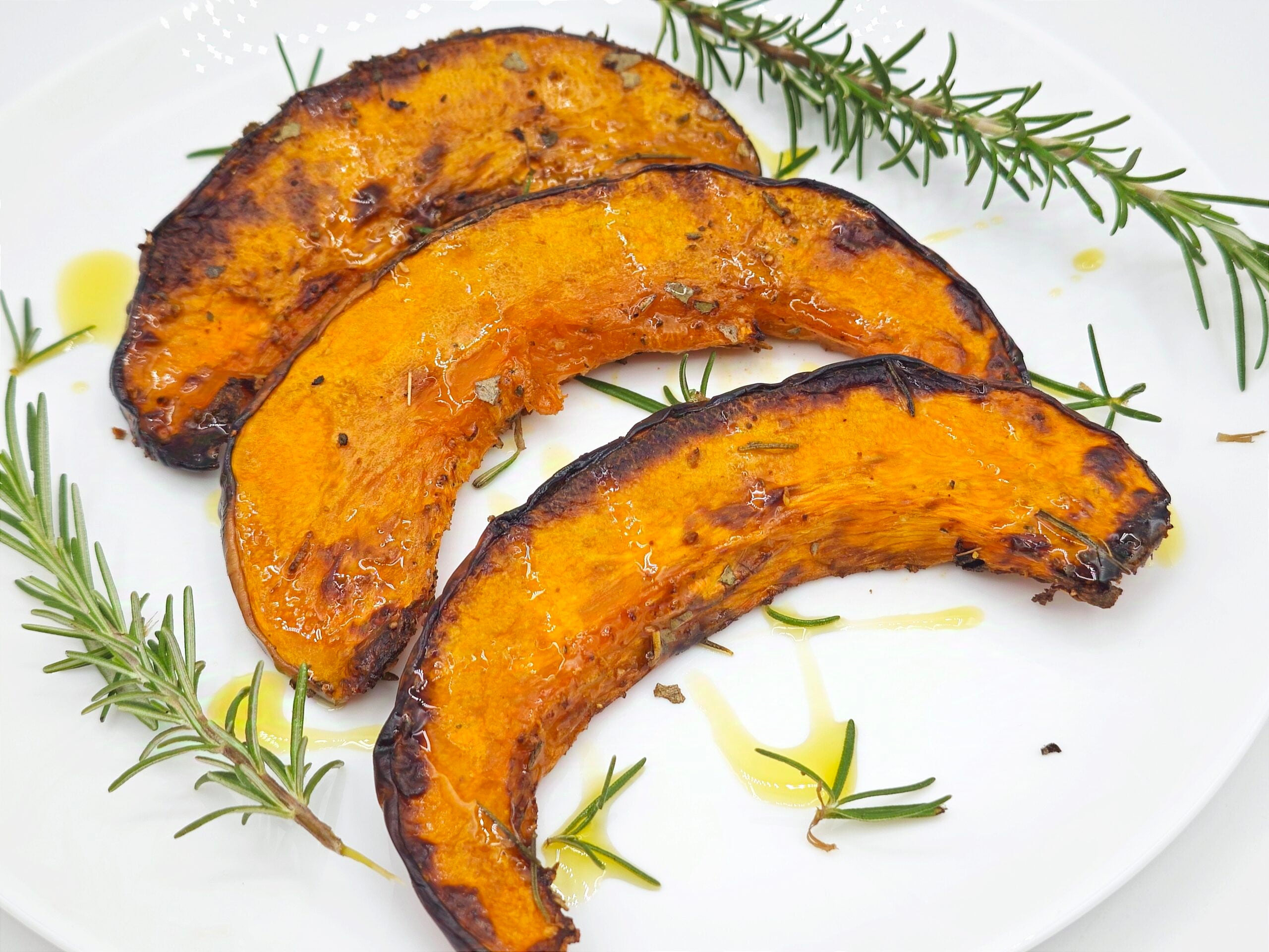 Calabaza en freidora de aire