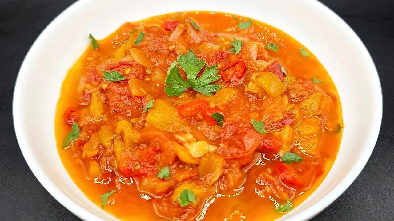 Pimientos y tomates