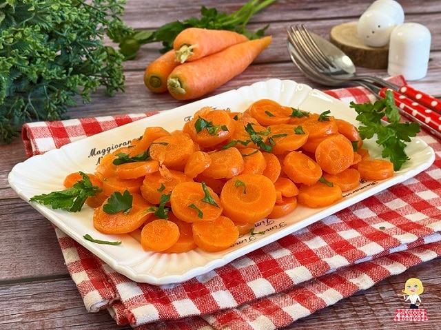 ZANAHORIAS HERVIDAS guarnición fácil y económica