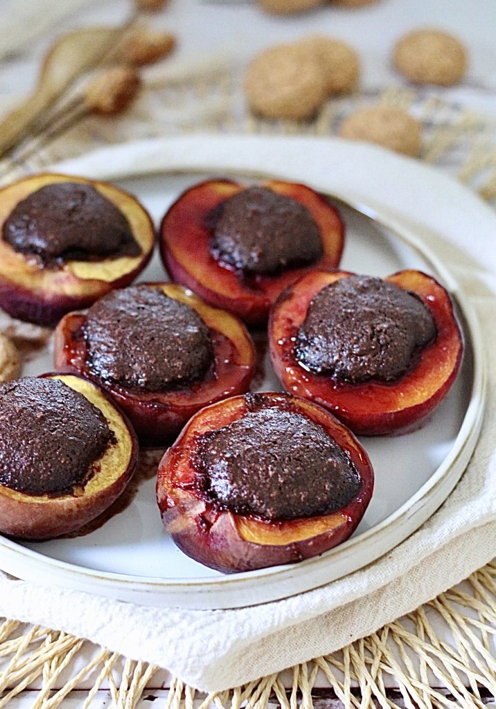 Melocotones rellenos