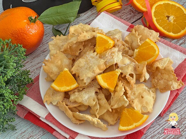 RECETA PARA LAS CHIACCHIERE DE CARNAVAL