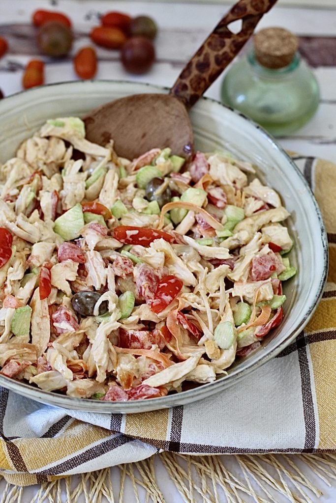 Ensalada de pollo, ¡la solución perfecta para la comida!