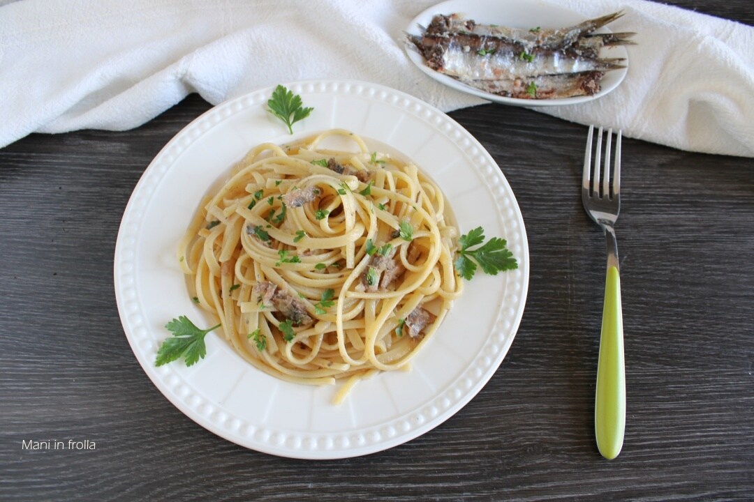 Linguine con Anchoas