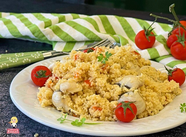 COUS COUS con MARISCO listo en 7 minutos