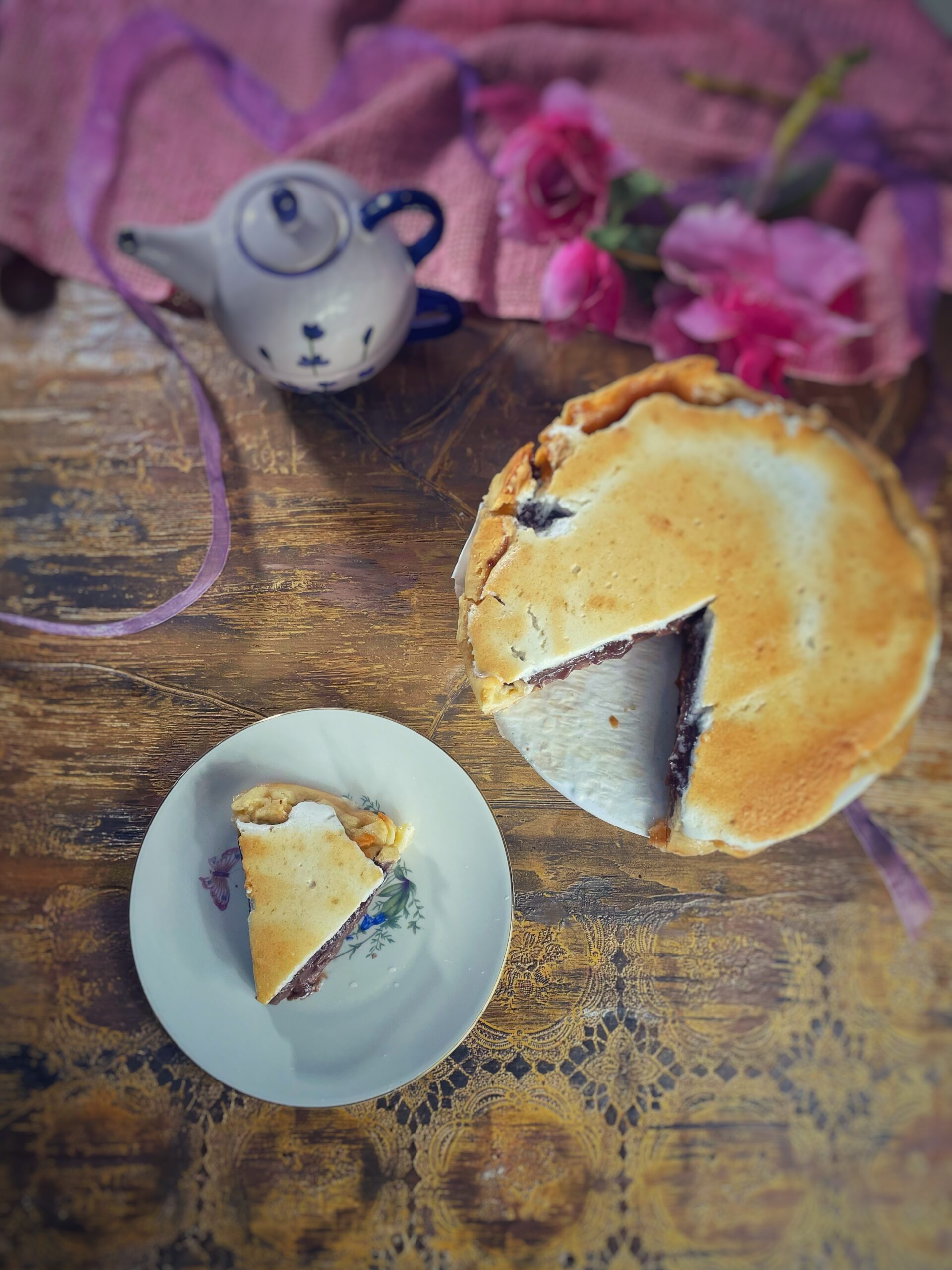 Tarta de Chocolate Anticuada, típica de Luisiana