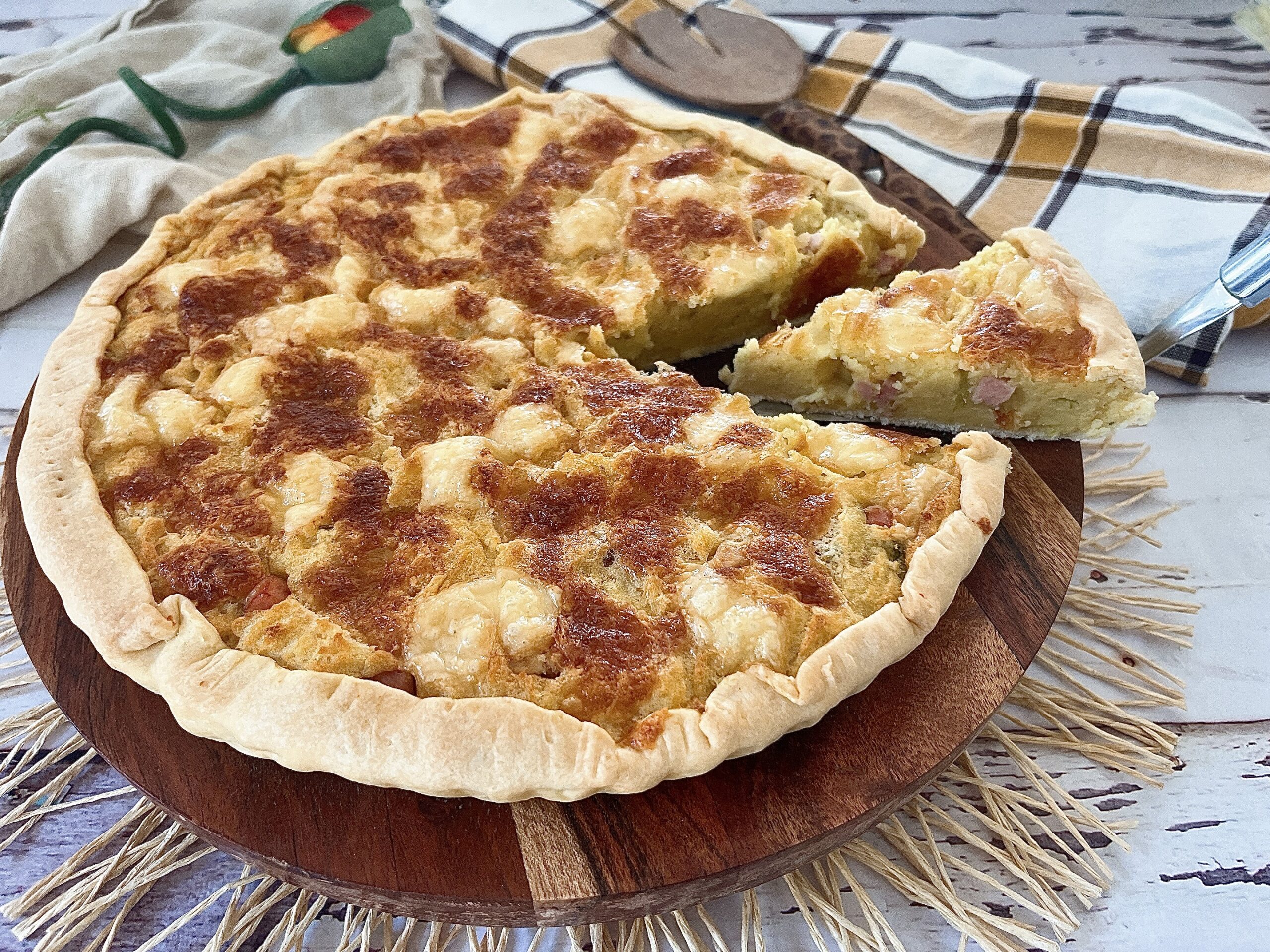 Pastel ingenioso de patatas