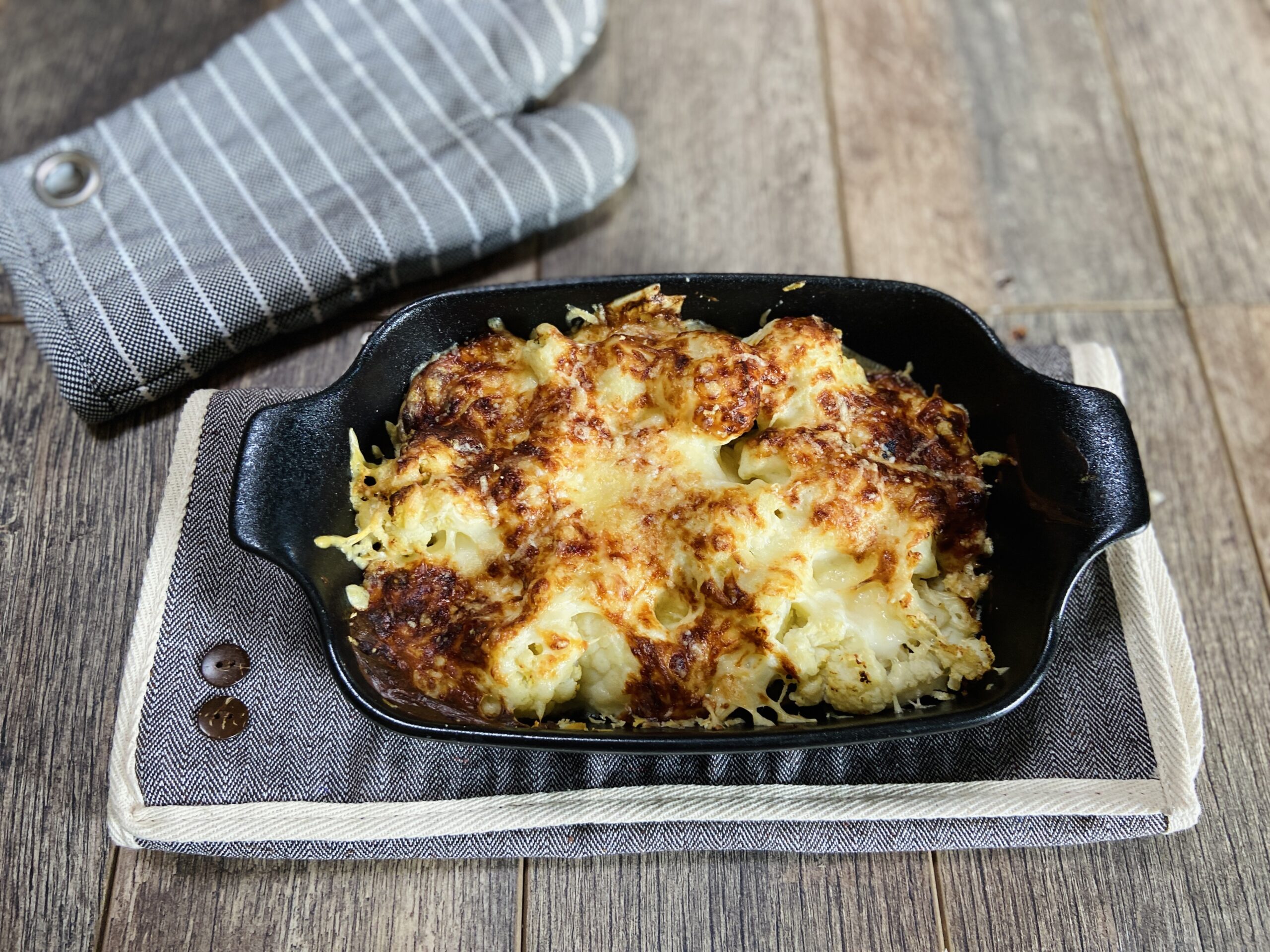 Coliflores gratinados
