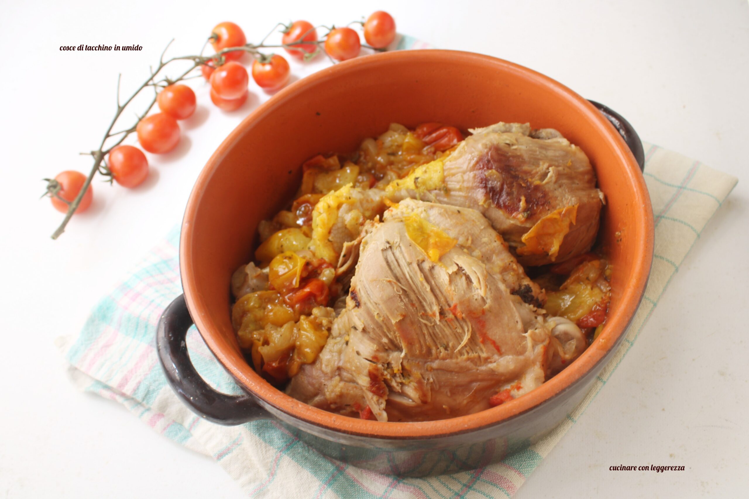 Muslos de pavo guisados