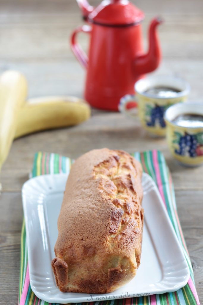 Plumcake de yogur y plátano