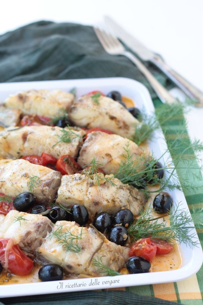 Corvina en sartén a rodajas