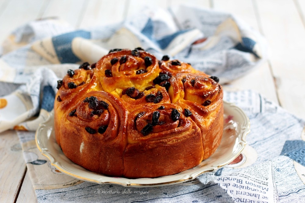 Tarta de rosas con calabaza