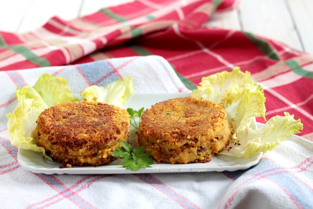 Hamburguesa de garbanzos