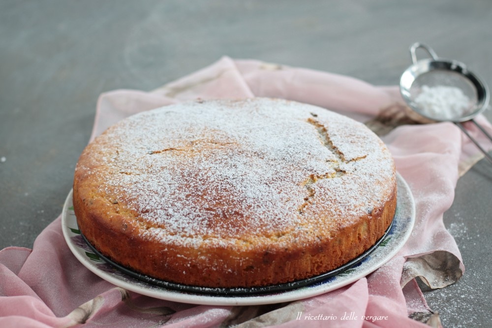 Tarta de coco y yogur griego con chocolate