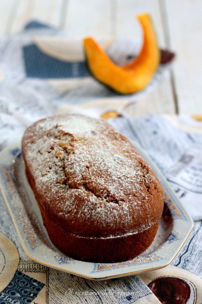 Plumcake de calabaza y amaretti