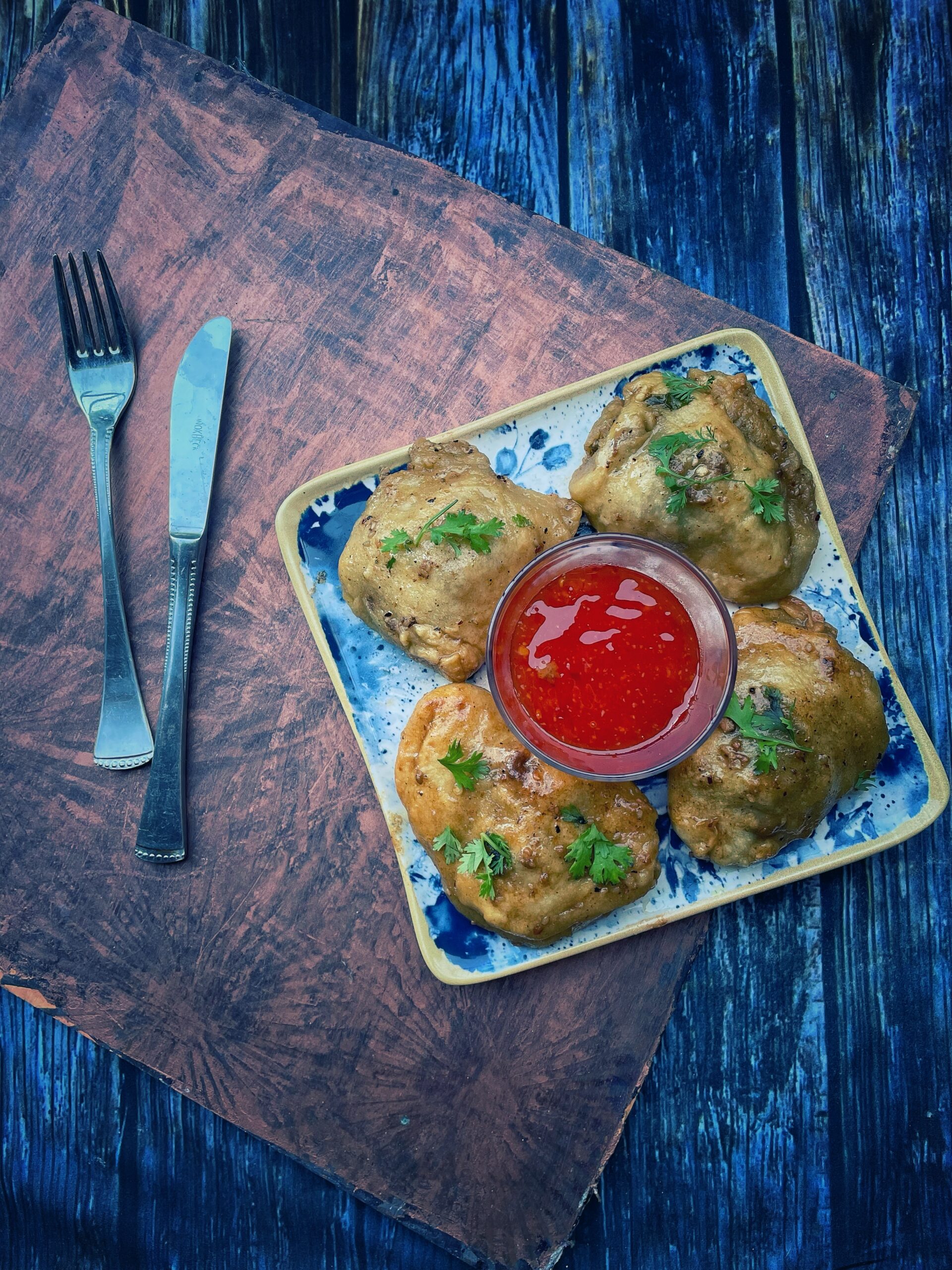 Shaphaley: empanadillas tibetanas fritas