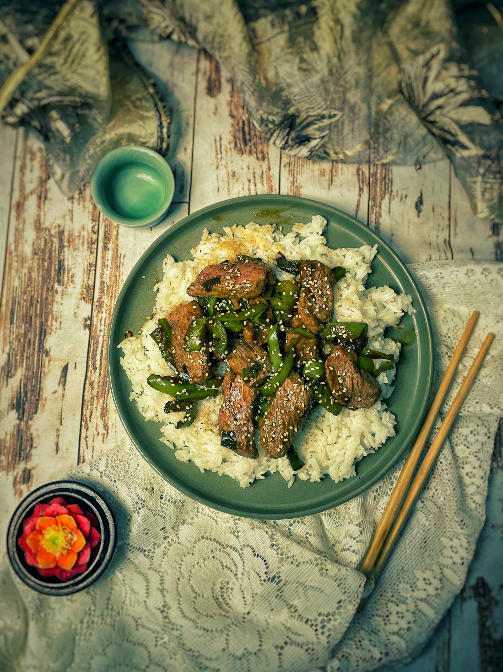 Mongolian beef, la ternera mongola