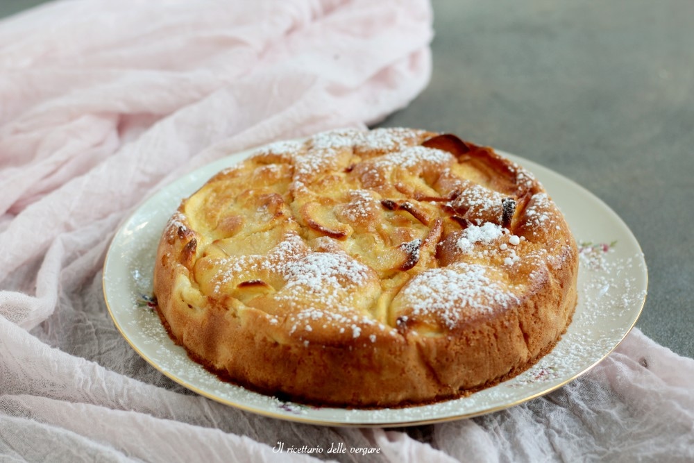 Tarta de manzana sin lactosa