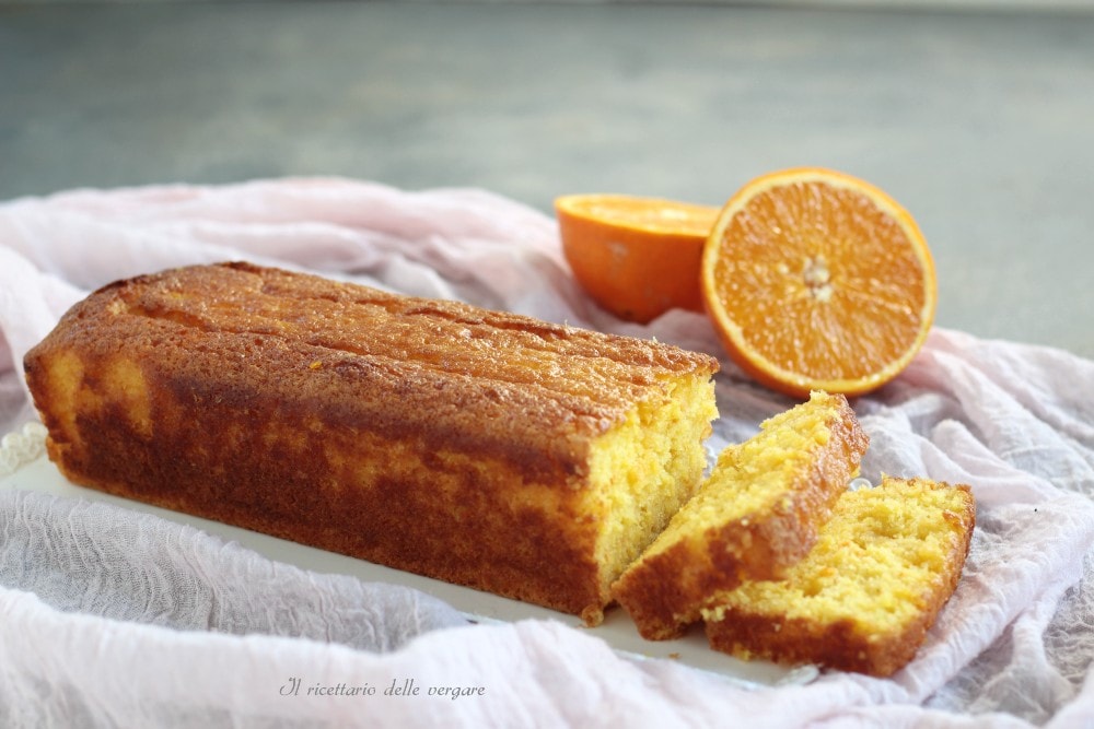 Plumcake a la naranja