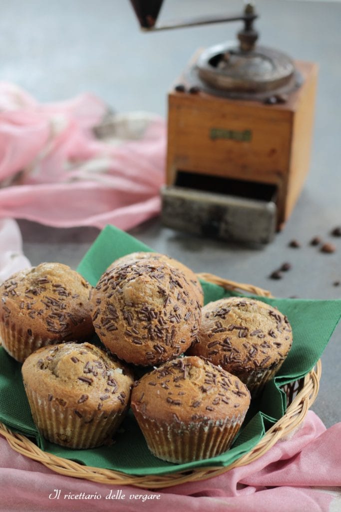 Muffin de café sin gluten