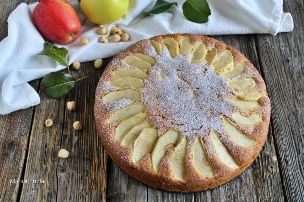 Tarta de Manzanas y Avellanas