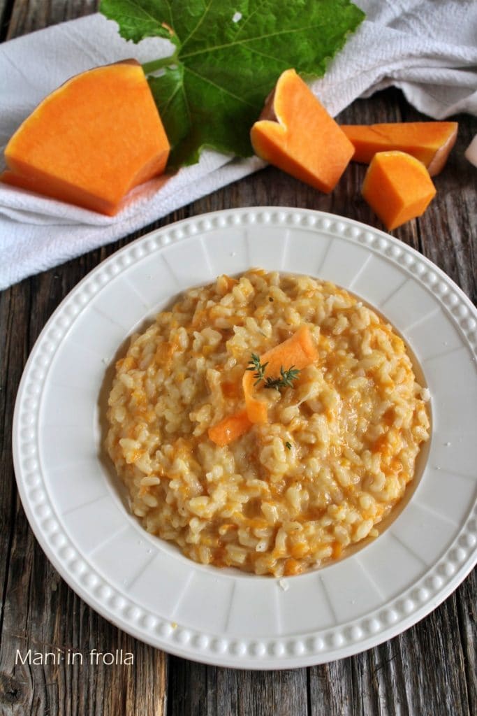 Risotto de Calabaza y Queso