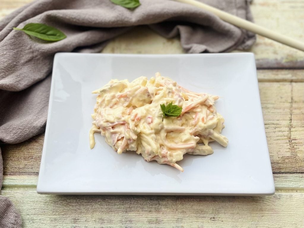 Ensalada de pollo y jamón