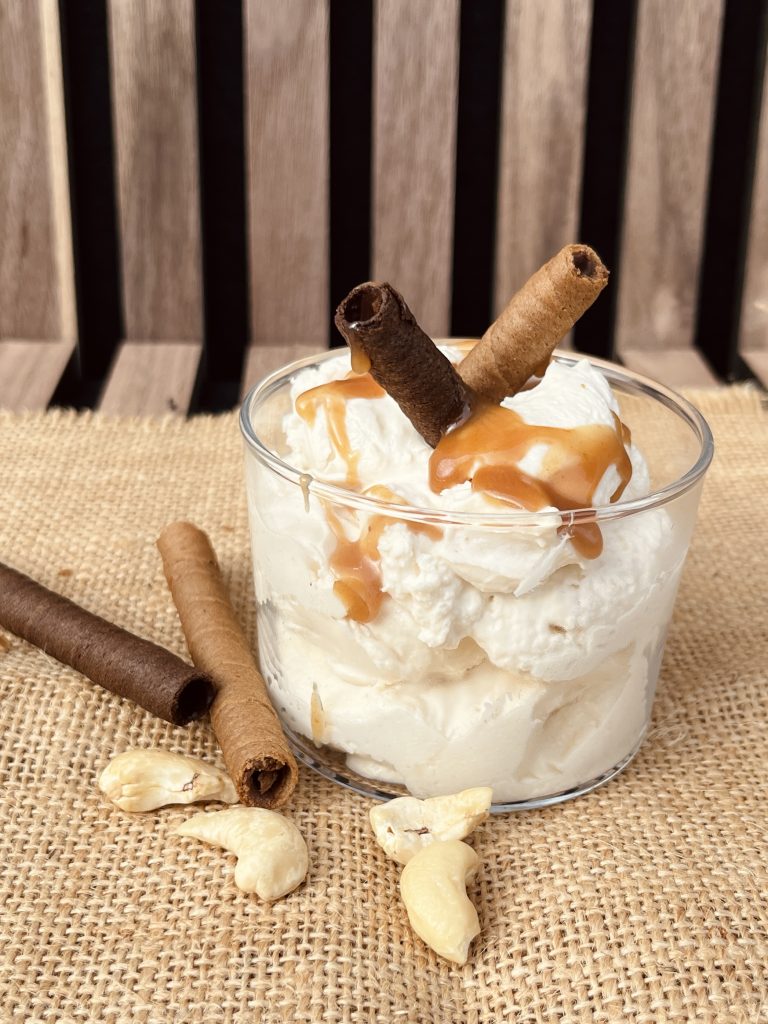 Mousse de caramelo salado