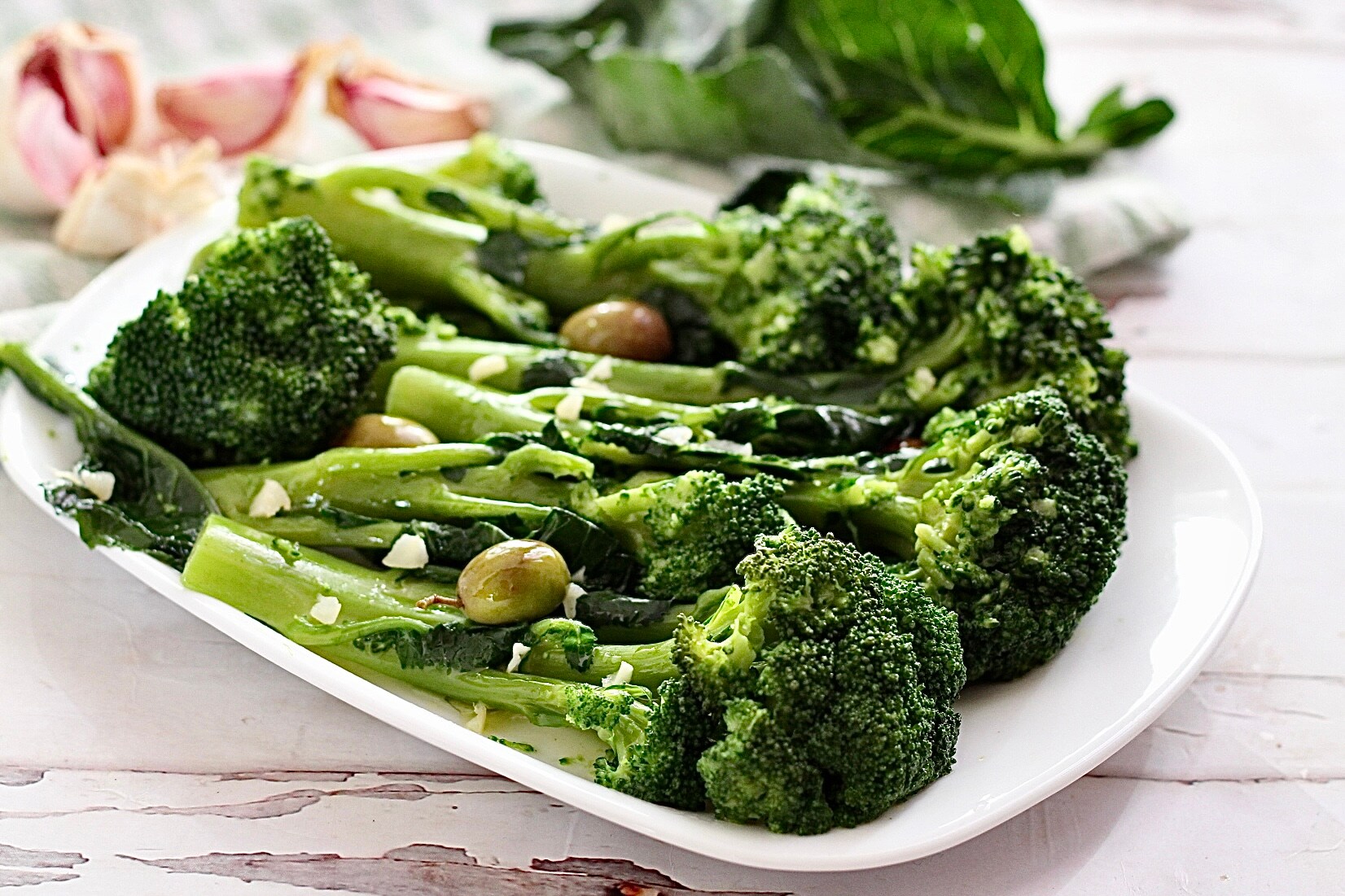 Brócoli a la monachina, ¡cocinados así los comería todos los días!