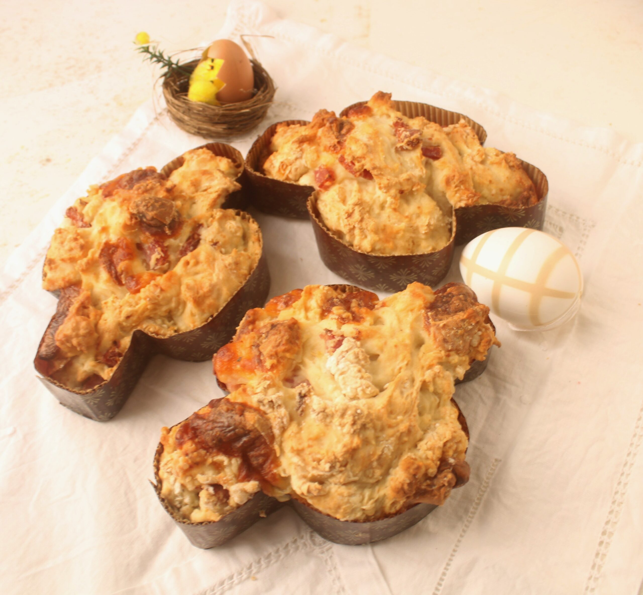 Palomas de Pascua saladas rápidas