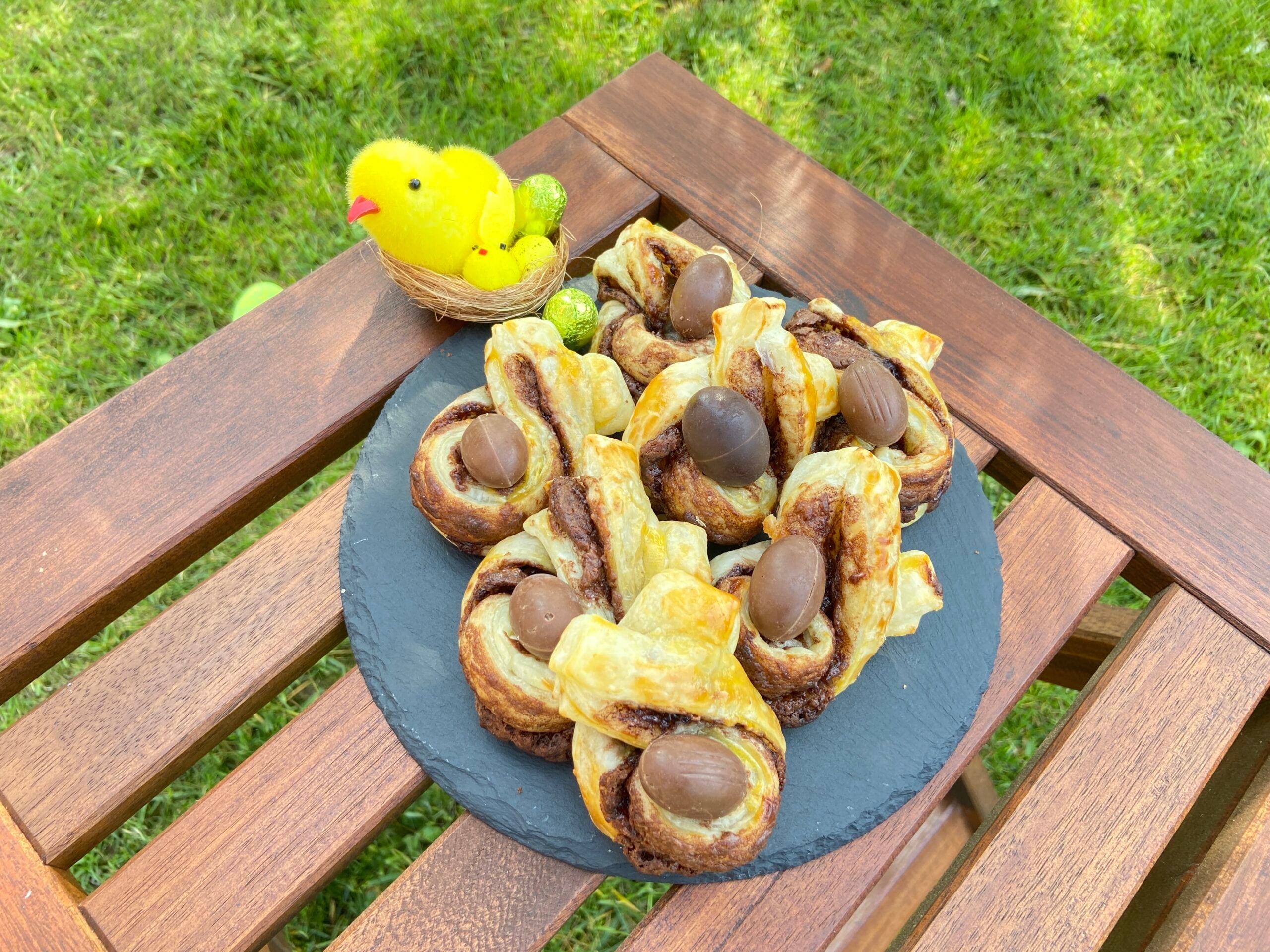 Pastelitos de Pascua con Nutella
