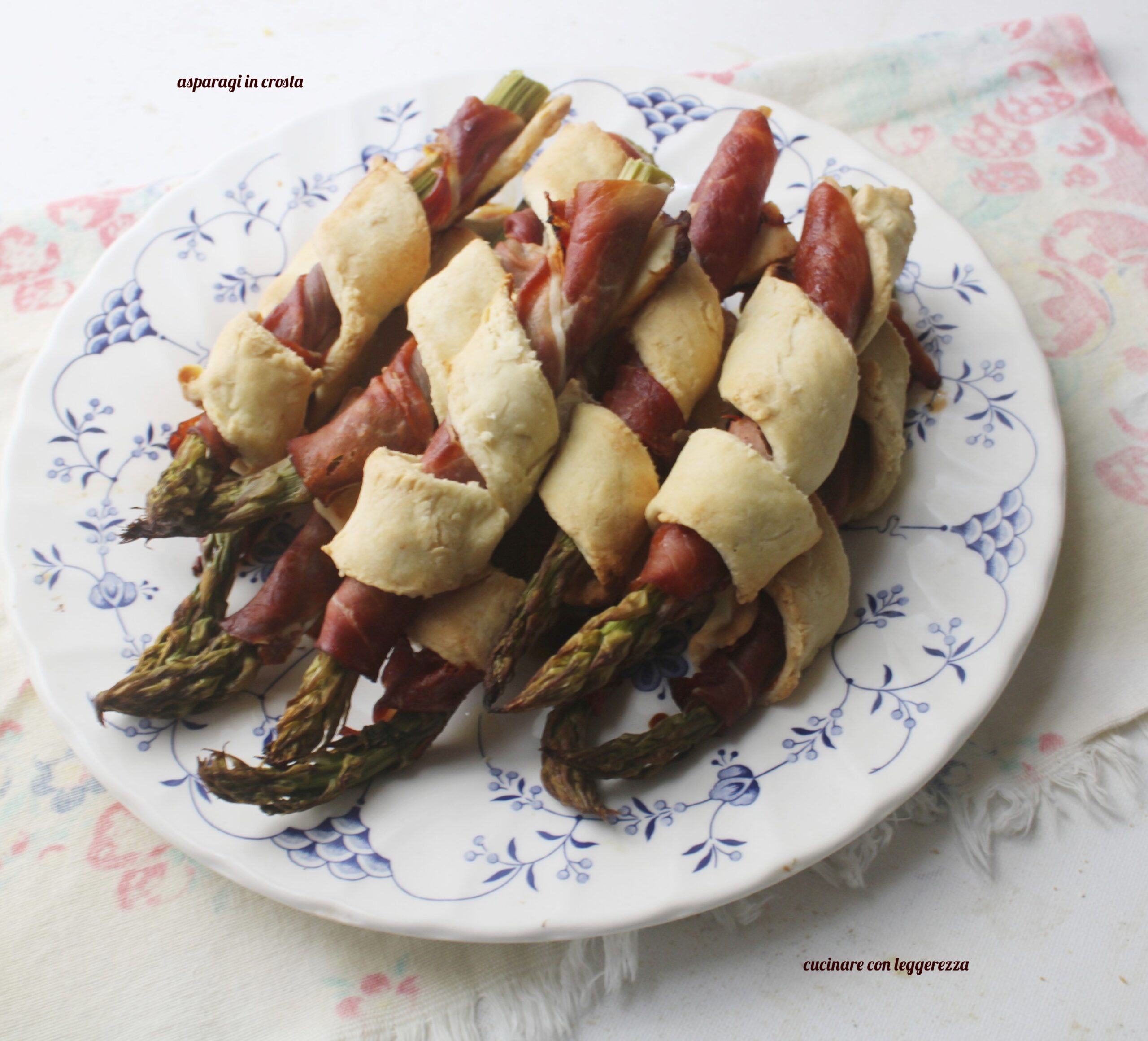 Espárragos en Costra