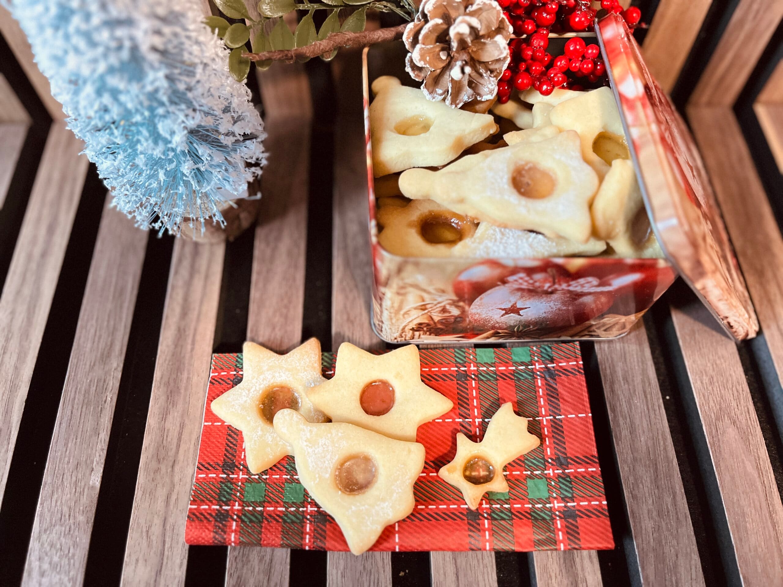 Galletas crujientes para regalar en Navidad