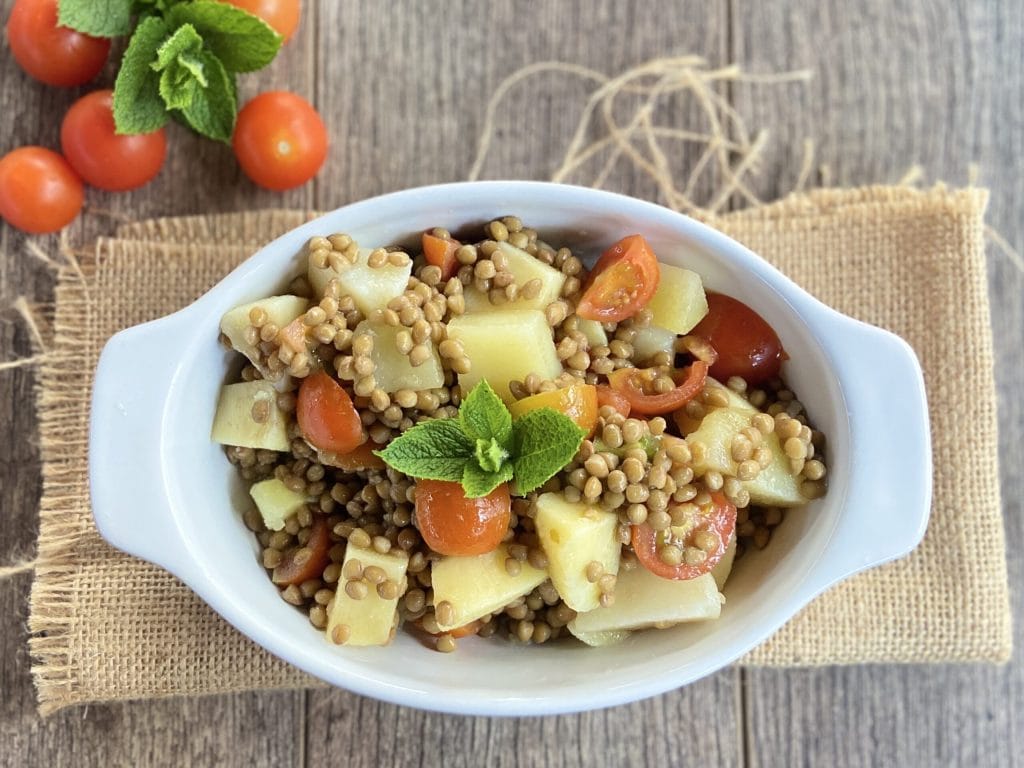 ensalada de lentejas