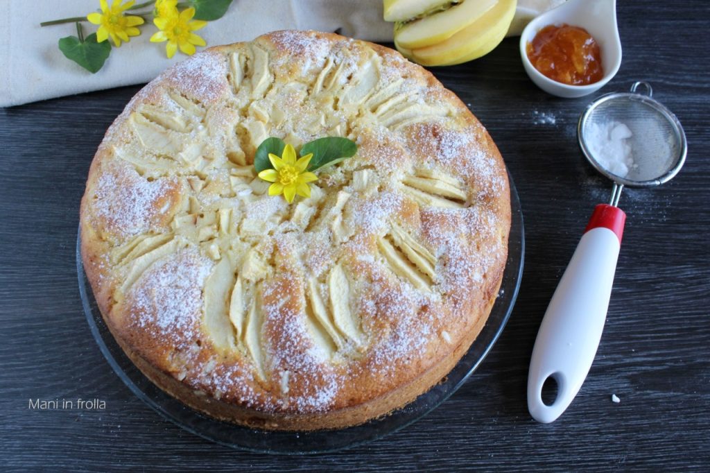 Tarta de Manzana con mermelada