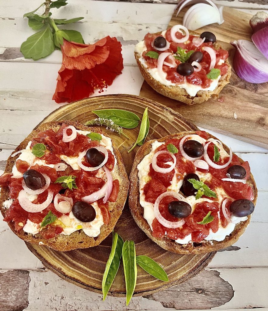 Bruschettas de verano