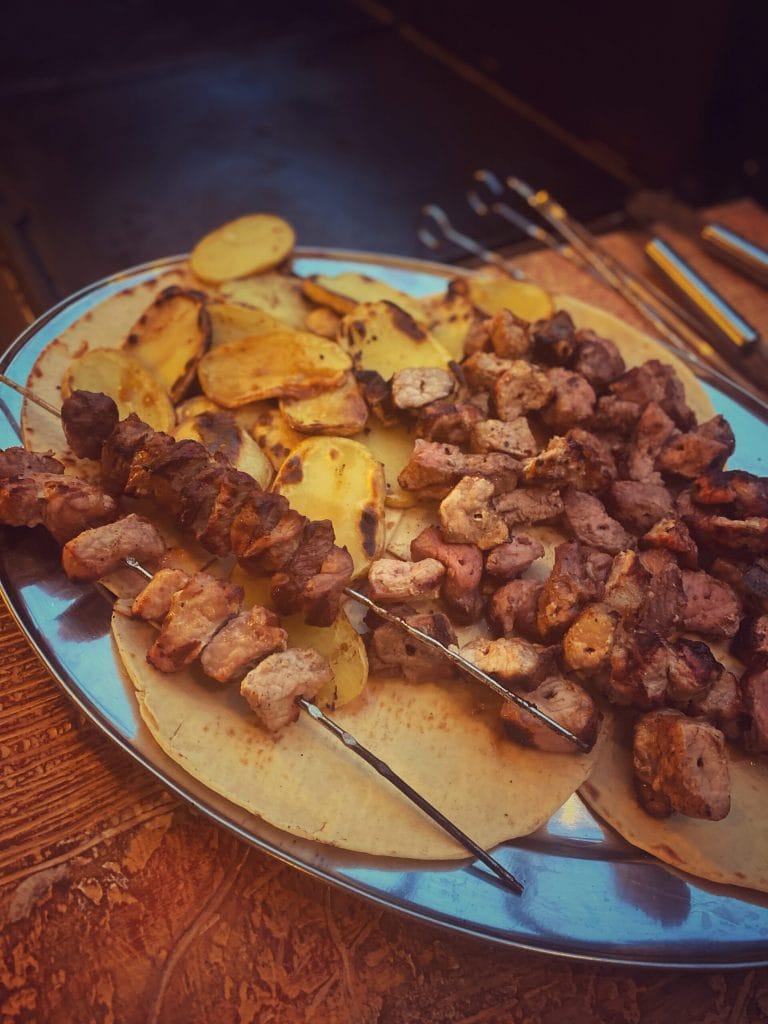 triturar la calabaza para los pancakes de calabaza sin azúcar